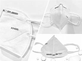 Flat Surgical Tie On Procedure Kn95 Mask Earloop Design
